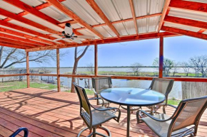 Lakefront Granbury Home with Private Boat Dock!